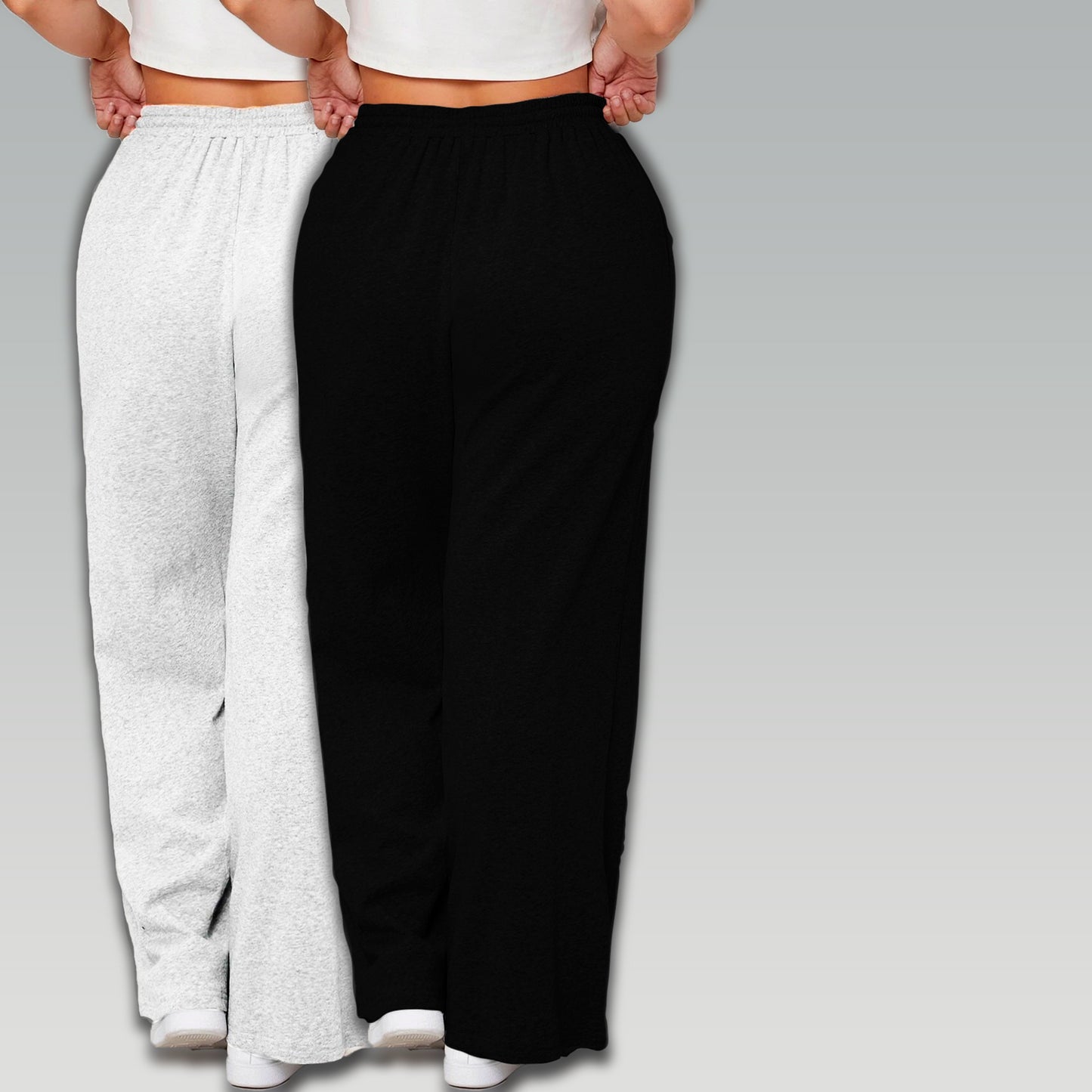 WIDE LEG PANTS PACK X2