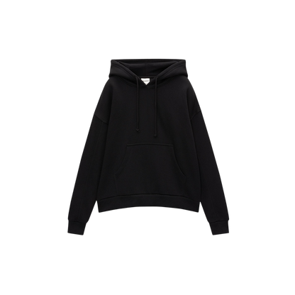 Hoodie Noir Basic & Chaud