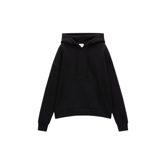 Hoodie Noir Basic & Chaud