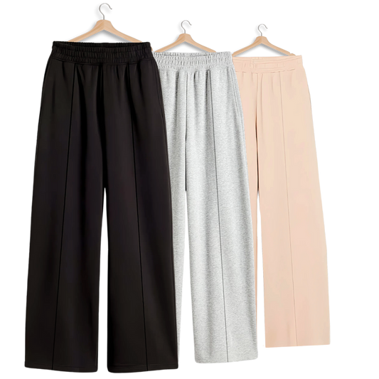 WIDE LEG PANTS PACK X3