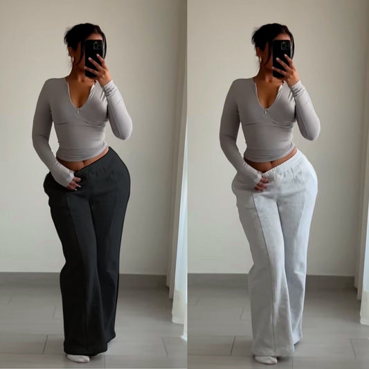 WIDE LEG PANTS PACK X2